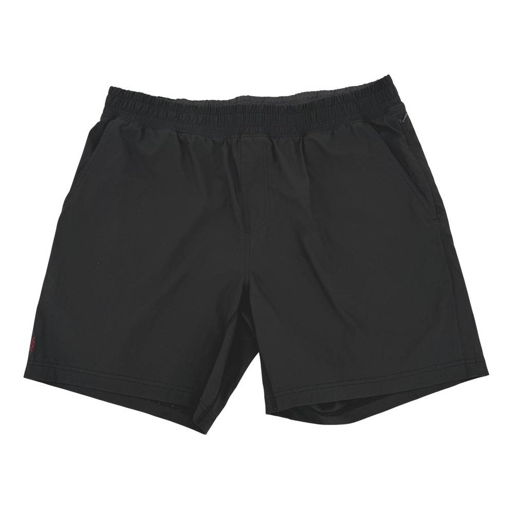 Rhone Athletic Shorts Mens XL Black Good 7‎ Inch Inseam 100116 Activewear